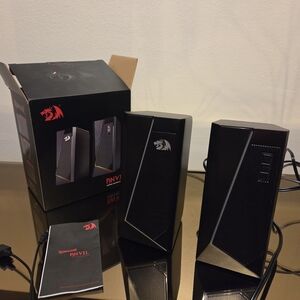 Redragon Anvil Black Speakers USED